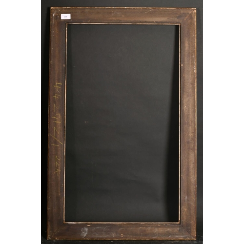 435 - 20th Century English School. A Gilt and Painted Frame, rebate 31.5” x 18.25” (80 x 46.3cm)