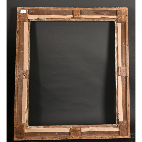 440 - 19th Century English School. A Carved Giltwood Frame, with swept and pierced corners, rebate 30” x 2... 