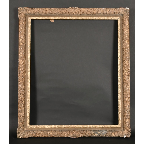 441 - 19th Century French School. A Gilt Composition Frame, rebate 30” x 25” (76.2 x 63.5cm)