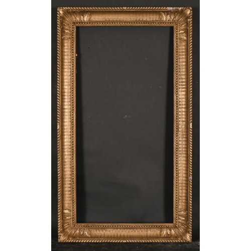 454 - 20th Century English School. A Gilt Composition Frame, rebate 30” x 15” (76.2 x 38.1cm)