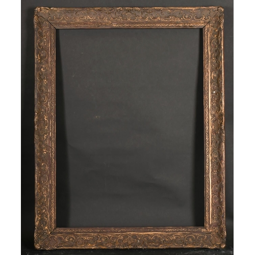 462 - 19th Century English School. A Gilt and Painted Composition Frame, rebate 28” x 21” (71 x 53.3cm)