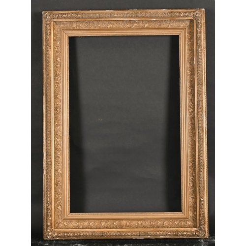 466 - 19th Century English School. A Gilt Composition Frame, rebate 27.5” x 17.25” (70 x 43.7cm)