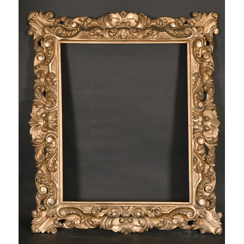 469 - Early 19th Century Italian School. A Carved Giltwood Florentine Frame, rebate 26.5” x 21.5” (67.3 x ... 