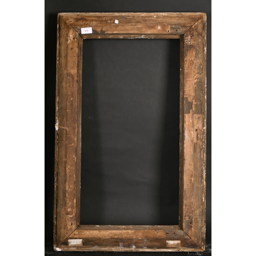 471 - 19th Century French School. A Gilt Composition Frame, rebate 26.5” x 14” (67.3 x 35.5cm)