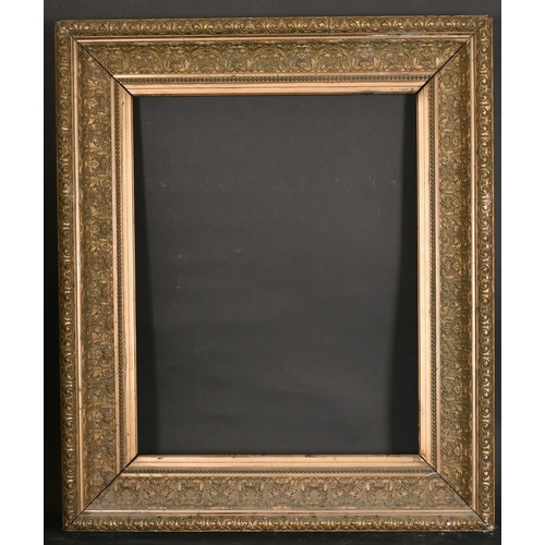 478 - 19th Century English School. A Gilt Composition Frame, rebate 25” x 19.5” (63.5 x 49.5cm)