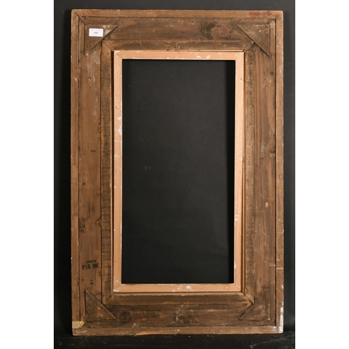 480 - 19th Century French School. A Painted Composition Frame with a white slip, rebate 25” x 13” (63.5 x ... 