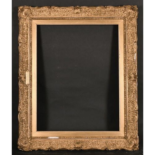 490 - 19th Century English School. A Gilt Composition Frame, rebate 24” x 18.5” (61 x 47cm)