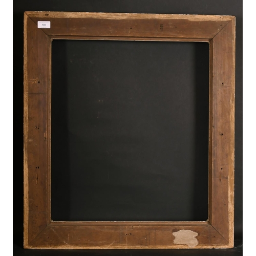 500 - 19th Century European School. A Gilt Composition Frame, rebate 23” x 20” (58.4 x 50.8cm)