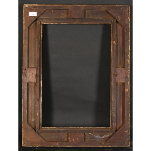 510 - 19th Century English School. A Gilt Composition Frame, with swept corners, rebate 21.5” x 14.5” (54.... 