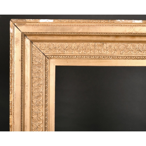 511 - 19th Century English School. A Gilt Composition Frame, rebate 21.25” x 14.75” (54 x 37.5cm)