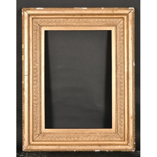 511 - 19th Century English School. A Gilt Composition Frame, rebate 21.25” x 14.75” (54 x 37.5cm)