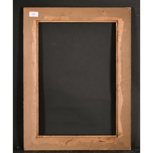 521 - 20th Century European School. A Gilt Composition Frame, rebate 19.5” x 13.5” (49.5 x 34.3cm)