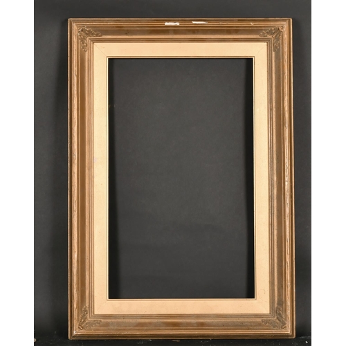 522 - 19th Century English School. A Gilt Composition Frame, rebate 19.5” x 12” (49.5 x 30.5cm)