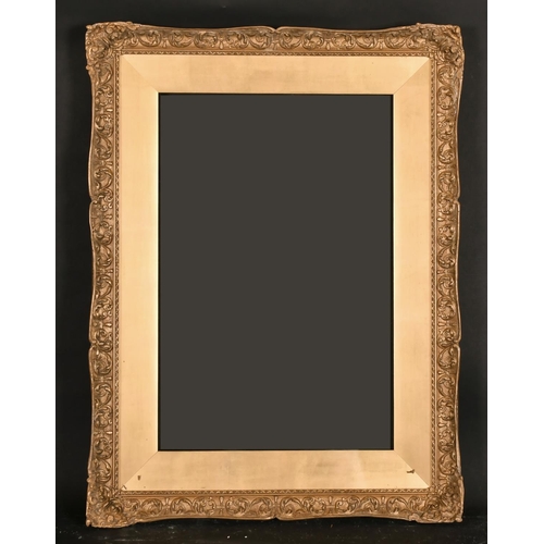 523 - 19th Century English School. A Gilt Composition Watercolour Frame, with swept corners and inset glas... 