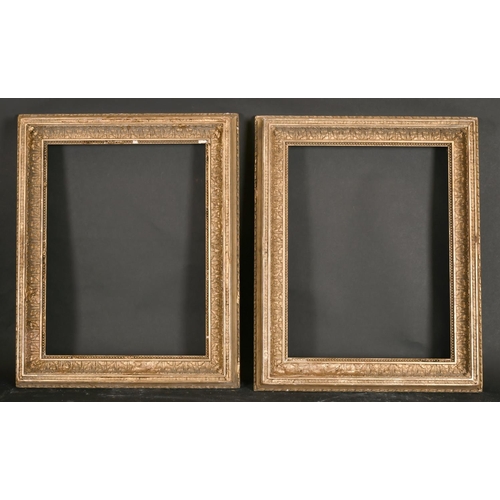 525 - 19th Century English School. A Pair of Gilt Composition Frames, rebate 19” x 14.5” (48.2 x 36.8cm) (... 