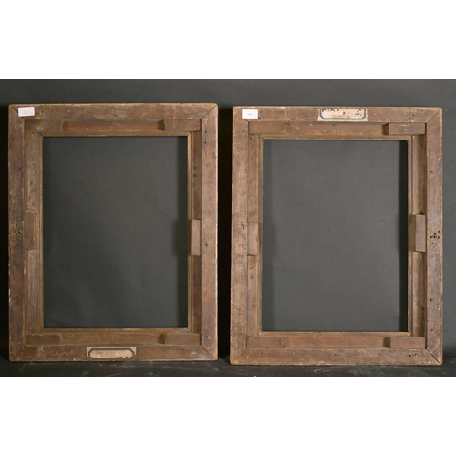 525 - 19th Century English School. A Pair of Gilt Composition Frames, rebate 19” x 14.5” (48.2 x 36.8cm) (... 