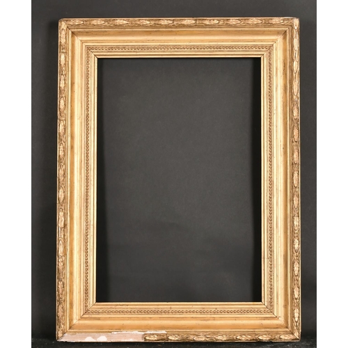 527 - 19th Century English School. A Gilt Composition Frame, rebate 19” x 13” (48.2 x 33cm)