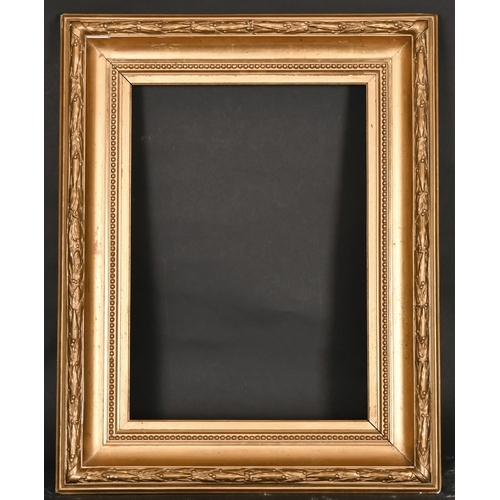 529 - 19th Century English School. A Gilt Composition Frame, rebate 18.25” x 13” (46.3 x 33cm)