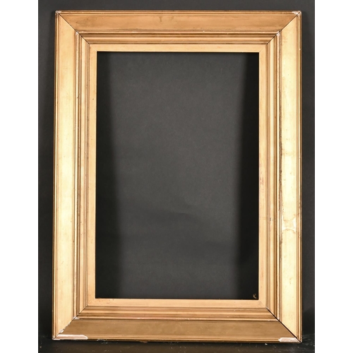 533 - 19th Century English School. A Gilt Composition Frame, rebate 18” x 12” (45.7 x 30.5cm)