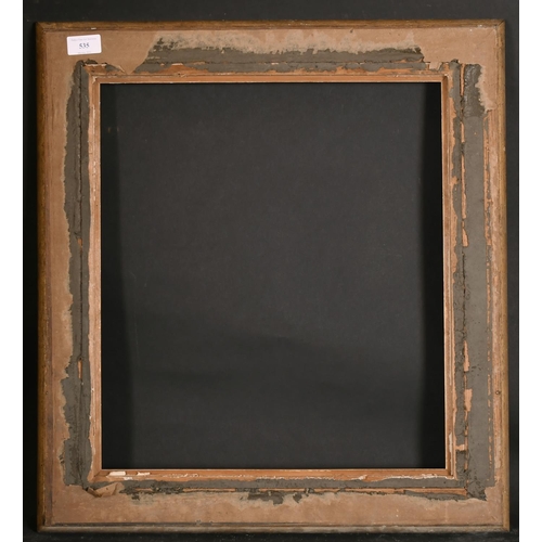 535 - Late 19th Century English School. A Gilt Frame, rebate 17.5” x 15.5” (44.4 x 39.4cm)