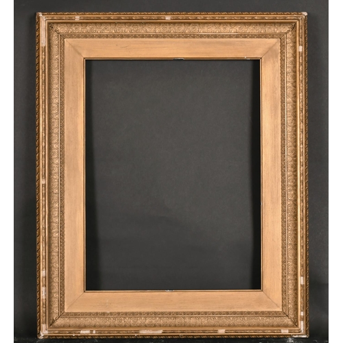 541 - 19th Century English School. A Gilt Composition Frame, rebate 17” x 13” (43.2 x 33cm)