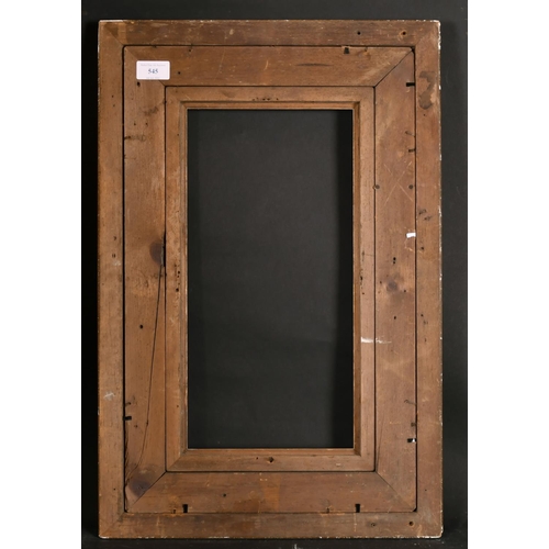 545 - 19th Century English School. A Watts Style Frame, rebate 16” x 7.75” (41 x 20cm)