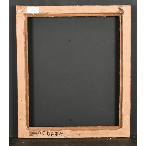 548 - 20th Century European School. A Gilt Composition Frame, rebate 15” x 12.5” (38 x 31.7cm)