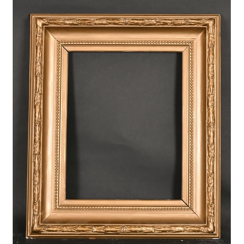 549 - 19th Century English School. A Gilt Composition Frame, rebate 15” x 12” (38.1 x 30.5cm)