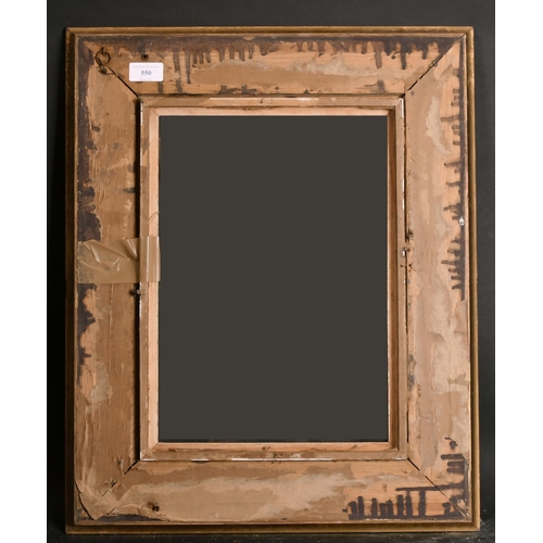 550 - 19th Century English School. A Gilt Composition Frame, with inset glass, rebate 15” x 10.75” (38 x 2... 