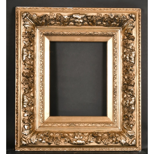 554 - 19th Century European School. An Elaborate Gilt Composition Frame, rebate 14.25” x 11” (36.2 x 28cm)