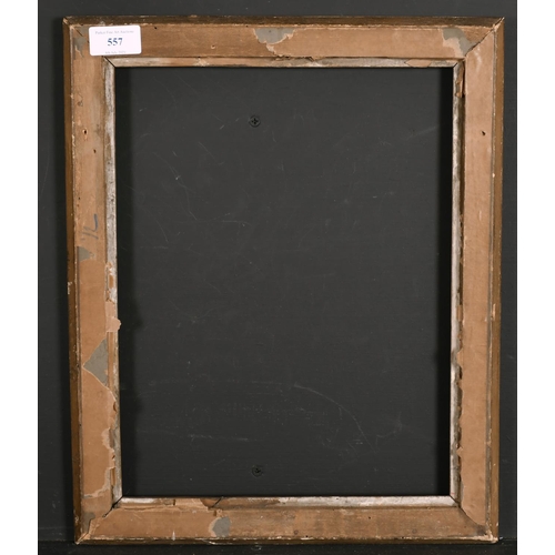 557 - 19th Century English School. A Gilt Composition Frame, rebate 13.5” x 10.5” (34.2 x 26.7cm)