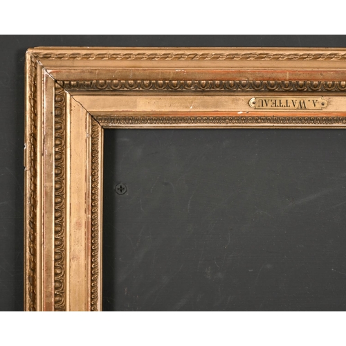 558 - 19th Century French School. A Gilt Composition Frame, rebate 13” x 10.5” (33 x 26.7cm)