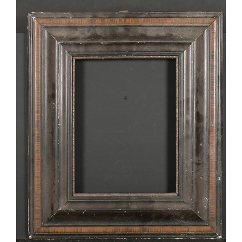 562 - 20th Century Dutch School. A Black and Brown Painted Frame, rebate 12.5” x 9.5” (31.8 x 24.2cm)