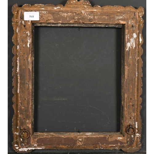 568 - 18th Century English School. Fine Sunderland Frame, rebate 11.25” x 9.25” (28.6 x 23.5cm)