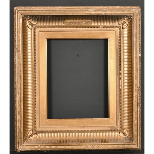 569 - 19th Century English School. A Gilt Composition Frame, rebate 11.25” x 9” (28.6 x 22.8cm)