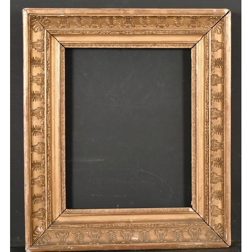 570 - 19th Century French School. An Empire Style Frame, rebate 11” x 8.5” (27.9 x 21.6cm)