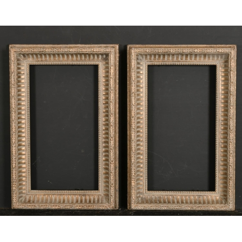 575 - 20th Century English School. A Pair of Gilt Composition Frames, rebate 10.75” x 6” (27.3 x 15.2cm)