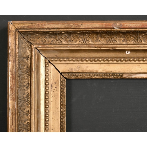 586 - 19th Century French School. An Empire Style Frame, rebate 8.5” x 6.5” (21.7 x 16cm)