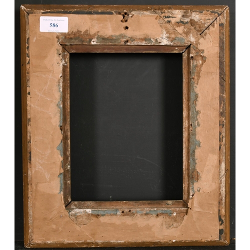 586 - 19th Century French School. An Empire Style Frame, rebate 8.5” x 6.5” (21.7 x 16cm)