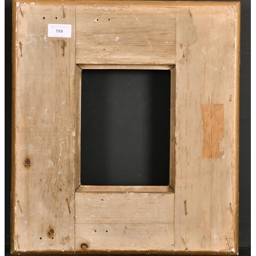 588 - 20th Century English School. A Gilt Composition Frame, rebate 8” x 6” (20.2 x 15.2cm)