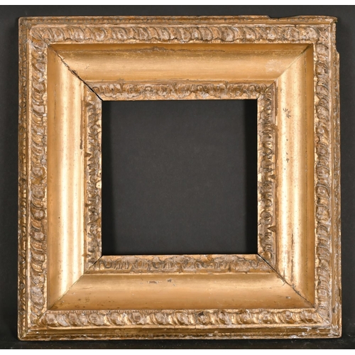 590 - 19th Century English School. A Carved Giltwood Frame, rebate 7.5” x 7.5” (19 x 19cm)