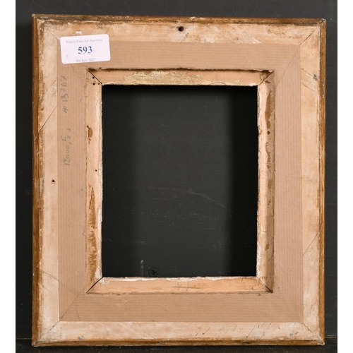 593 - 19th Century French School. An Empire Frame, rebate 6.75” x 5.5” (17.2 x 14cm)