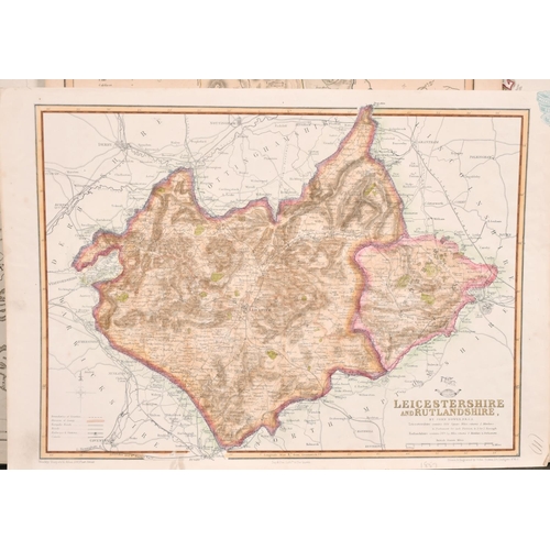 7 - John Horsley (1685-1732) British. “Britanniae Antiquae Tabula Geographica ex Evi Romani Monumentis”,... 