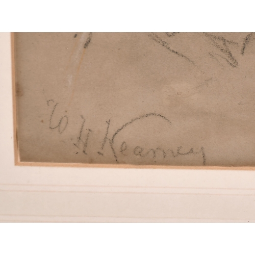 109 - William Henry Kearney (1800-1858) British. A Greenwich Pensioner, Chalk and Pencil, Signed, and Insc... 