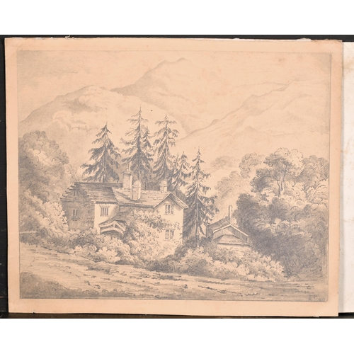 190 - G. Kensakoff (19th Century) European. An Alpine Landscape, Watercolour, Signed and Dated 1832, Unfra... 