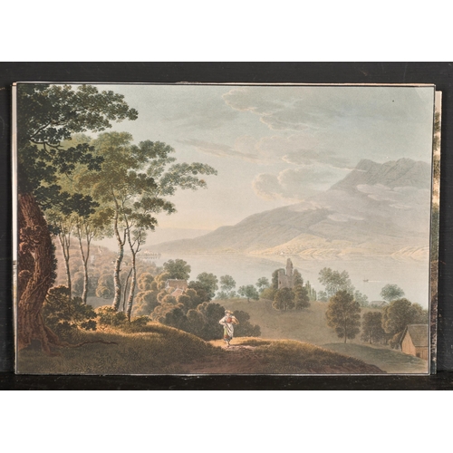 192 - 19th Century European School. Figures by a Tyrolean Chalet, Watercolour, Unframed 7.75