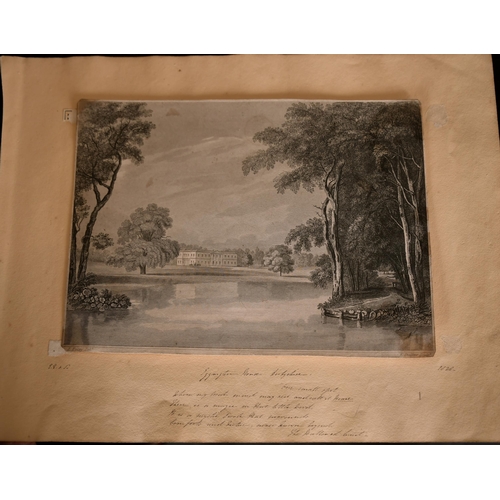 203 - Anton Schranz (1769-1839) Maltese. A Set of Six Views of Malta, Corfu and Ithaca, Watercolour, Inscr... 