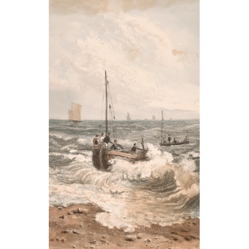 72 - 19th Century English School. 'Scarborough Castle', Watercolour, Inscribed, 8.5
