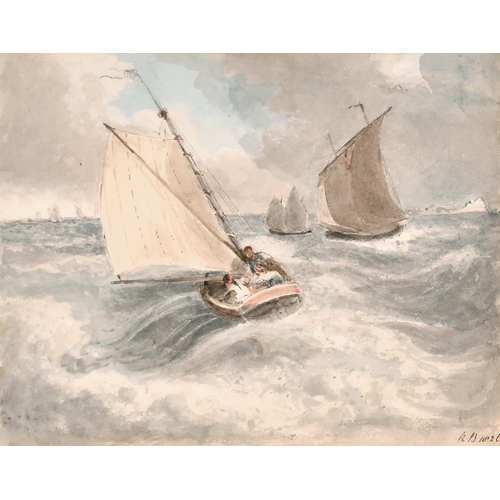 72 - 19th Century English School. 'Scarborough Castle', Watercolour, Inscribed, 8.5