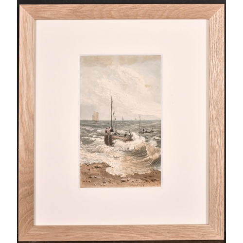 72 - 19th Century English School. 'Scarborough Castle', Watercolour, Inscribed, 8.5